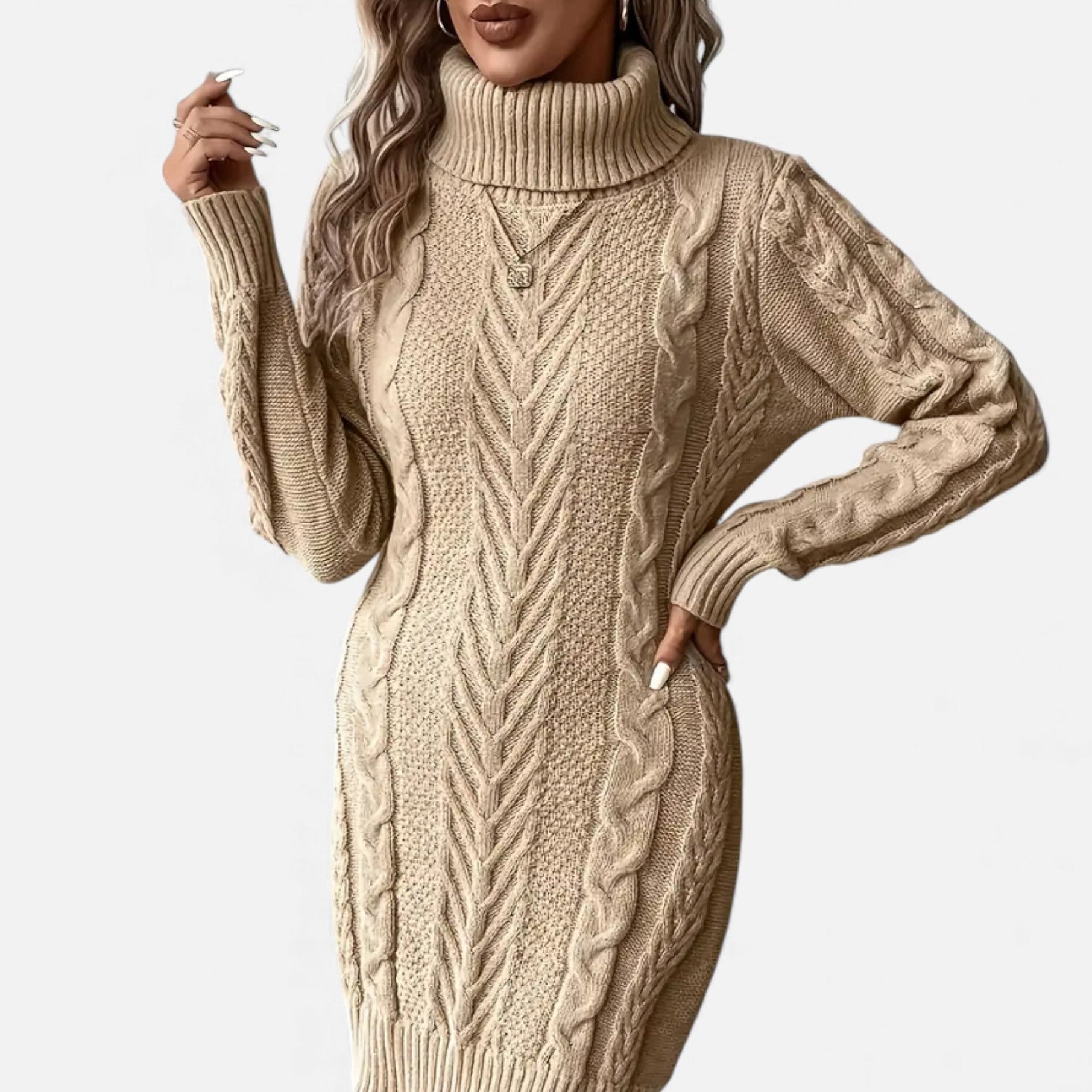 Old Fortune | Elegancki damski sweter z długim rękawem