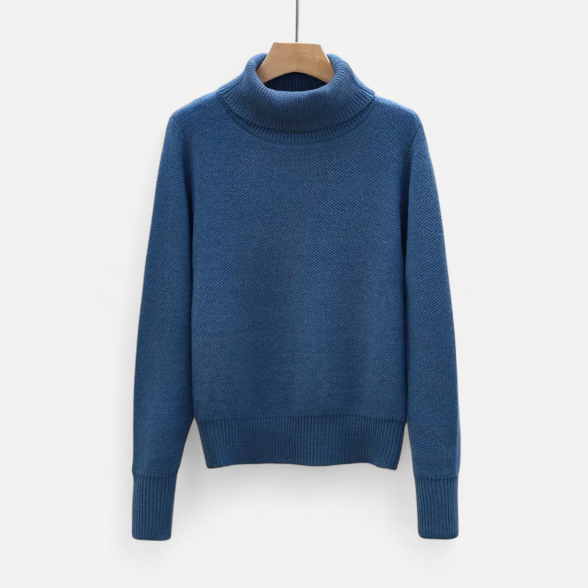 Old Fortune | Damski Sweter Polarowy – Klasyczny z Kołnierzem