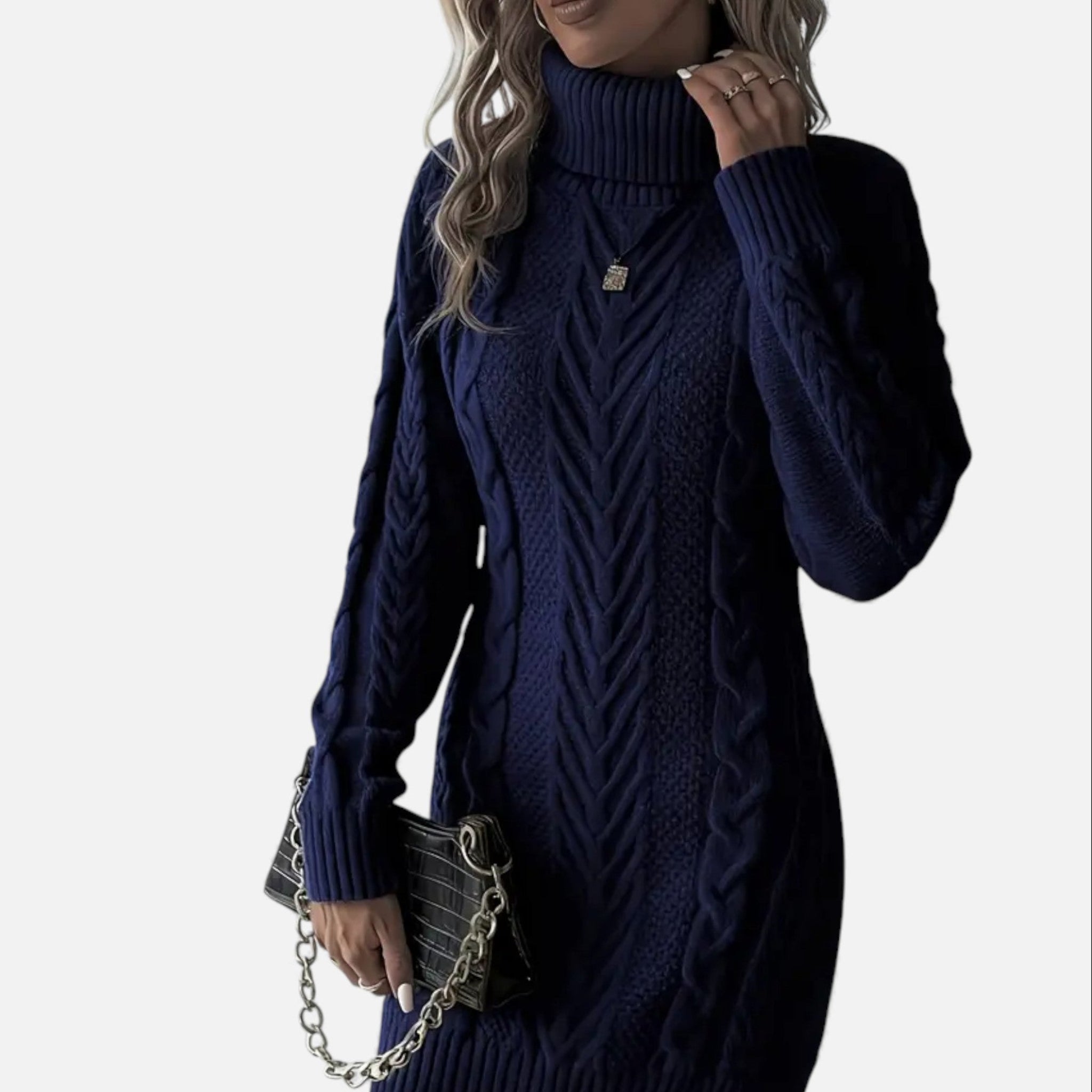 Old Fortune | Elegancki damski sweter z długim rękawem