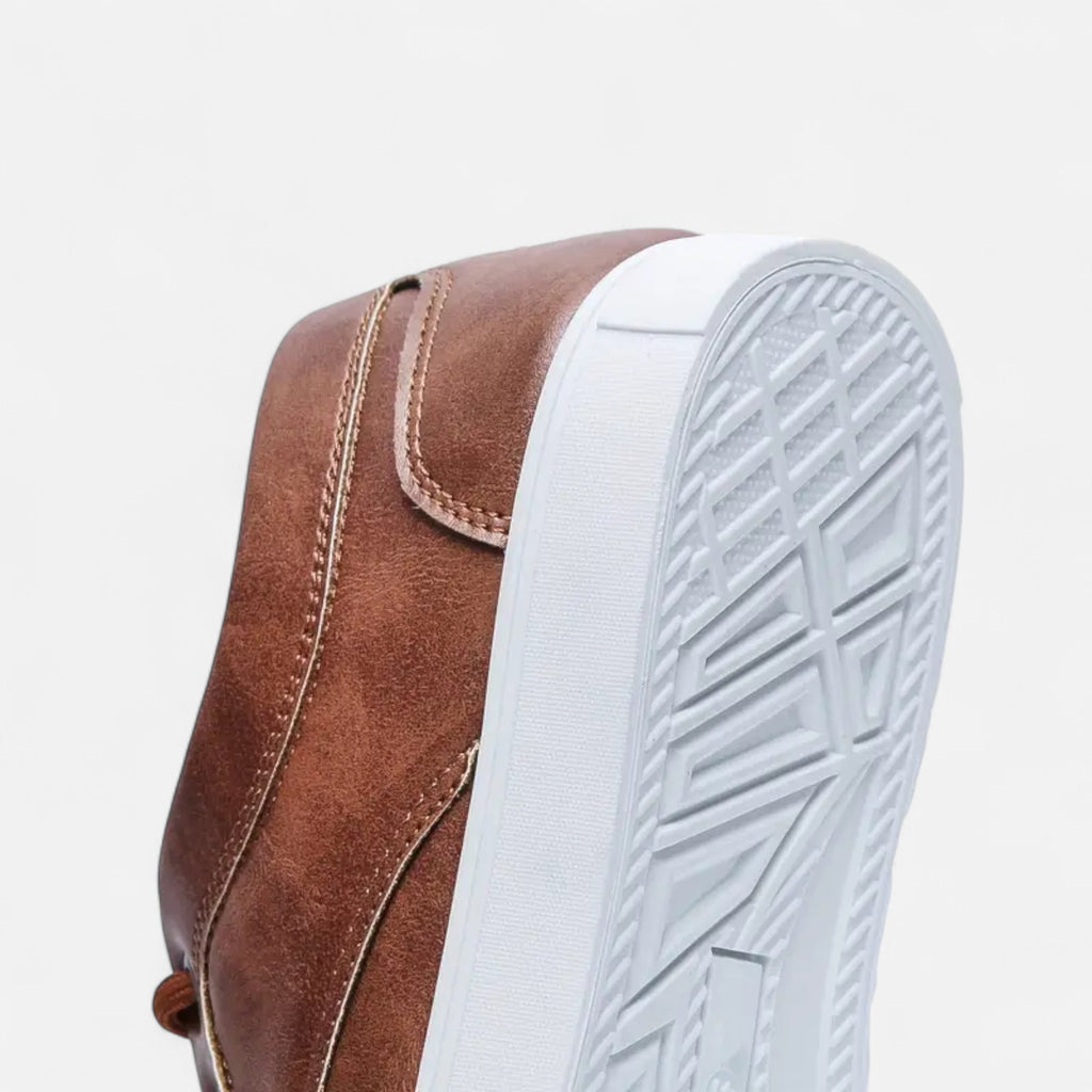 Old Fortune | Męskie Buty Skate – Antypoślizgowe Sznurowane Sneakersy