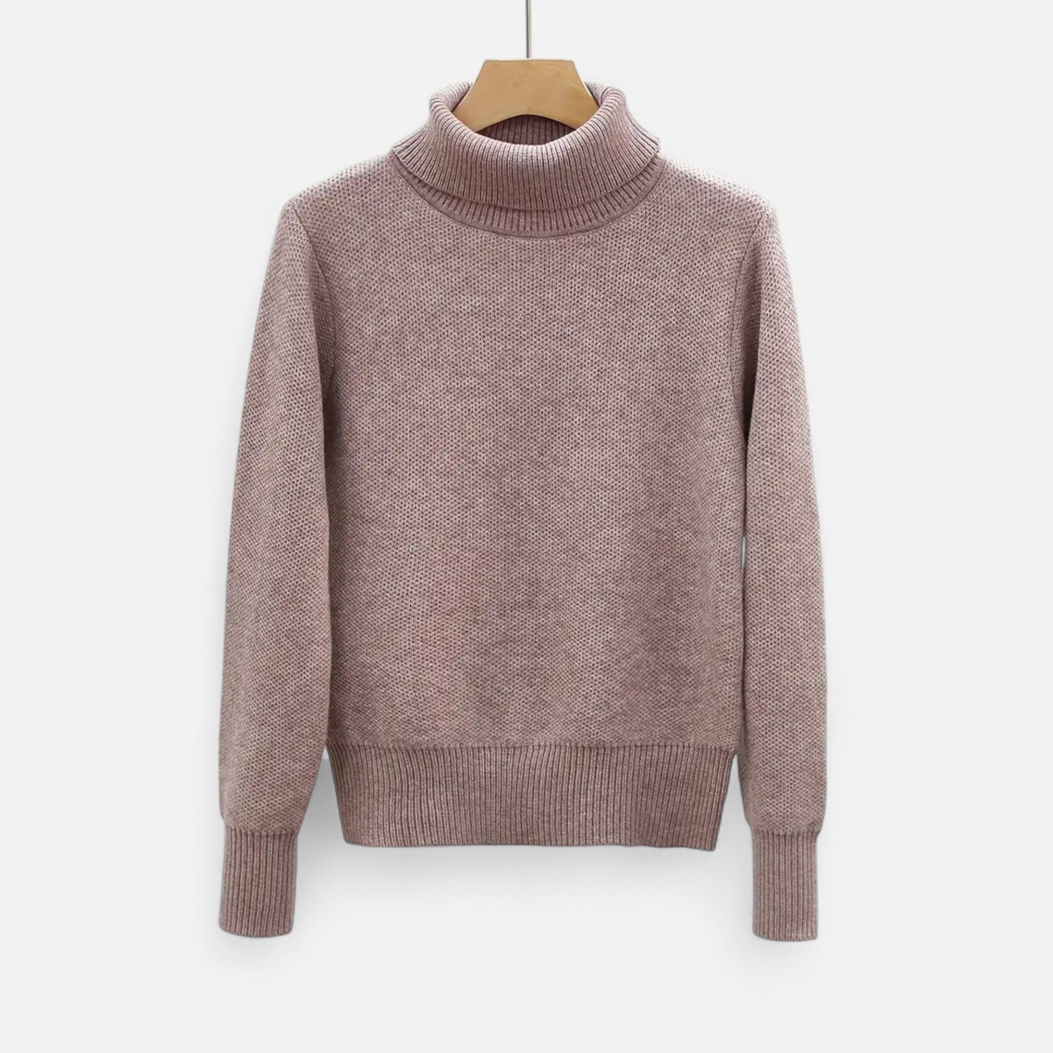 Old Fortune | Damski Sweter Polarowy – Klasyczny z Kołnierzem