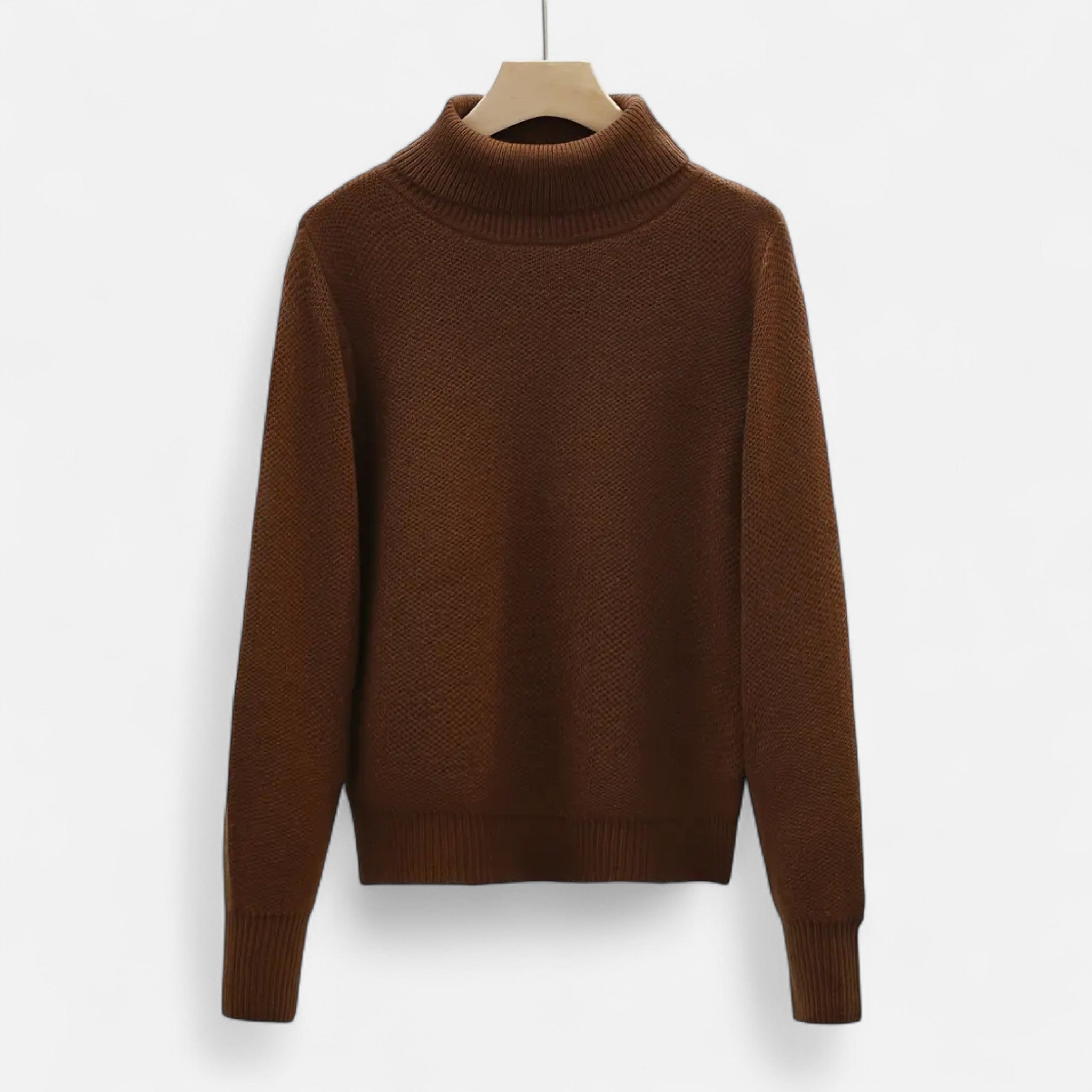 Old Fortune | Damski Sweter Polarowy – Klasyczny z Kołnierzem