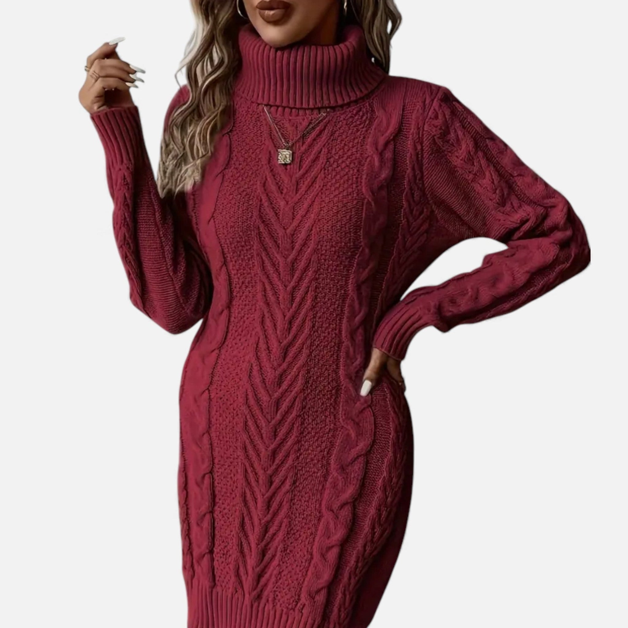 Old Fortune | Elegancki damski sweter z długim rękawem