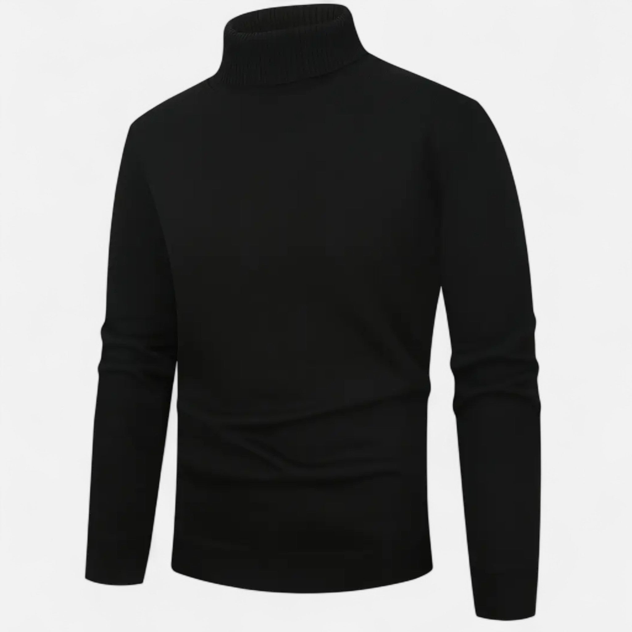 Old Fortune | Męski Sweter z Okrągłym Dekoltem – Fleece na Zimę