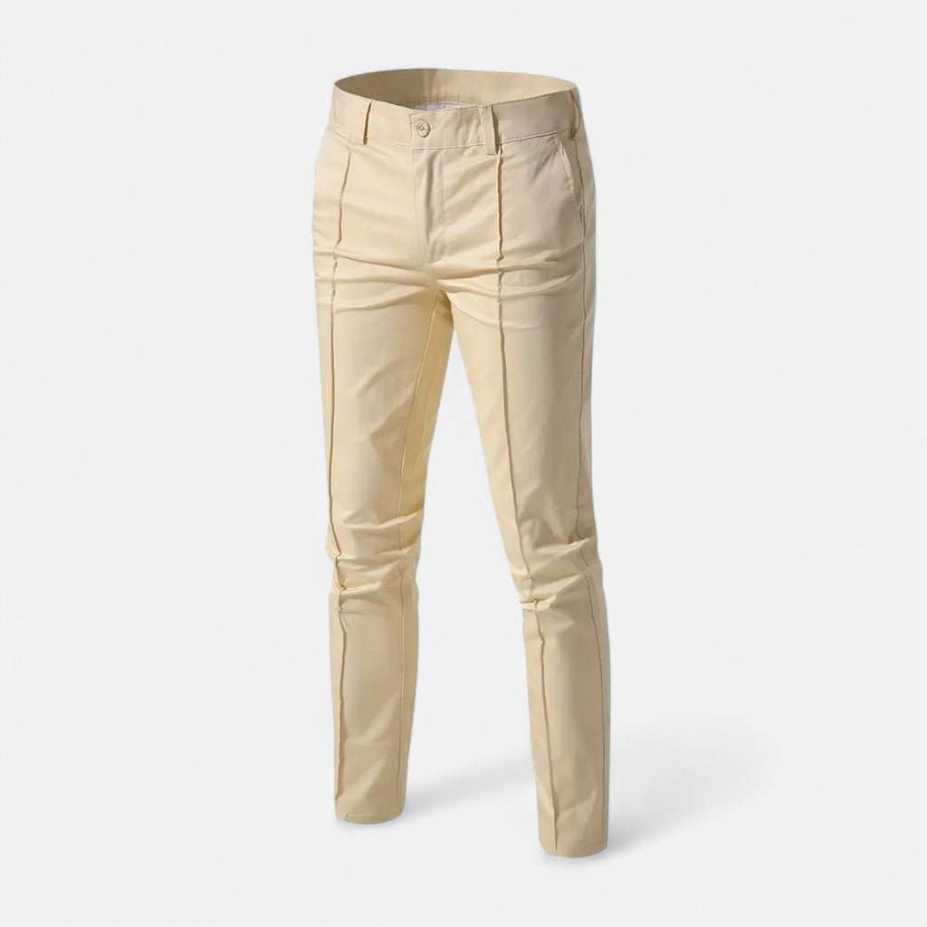 Old Fortune | Męskie Spodnie Casual – Klasyczny Regular Fit