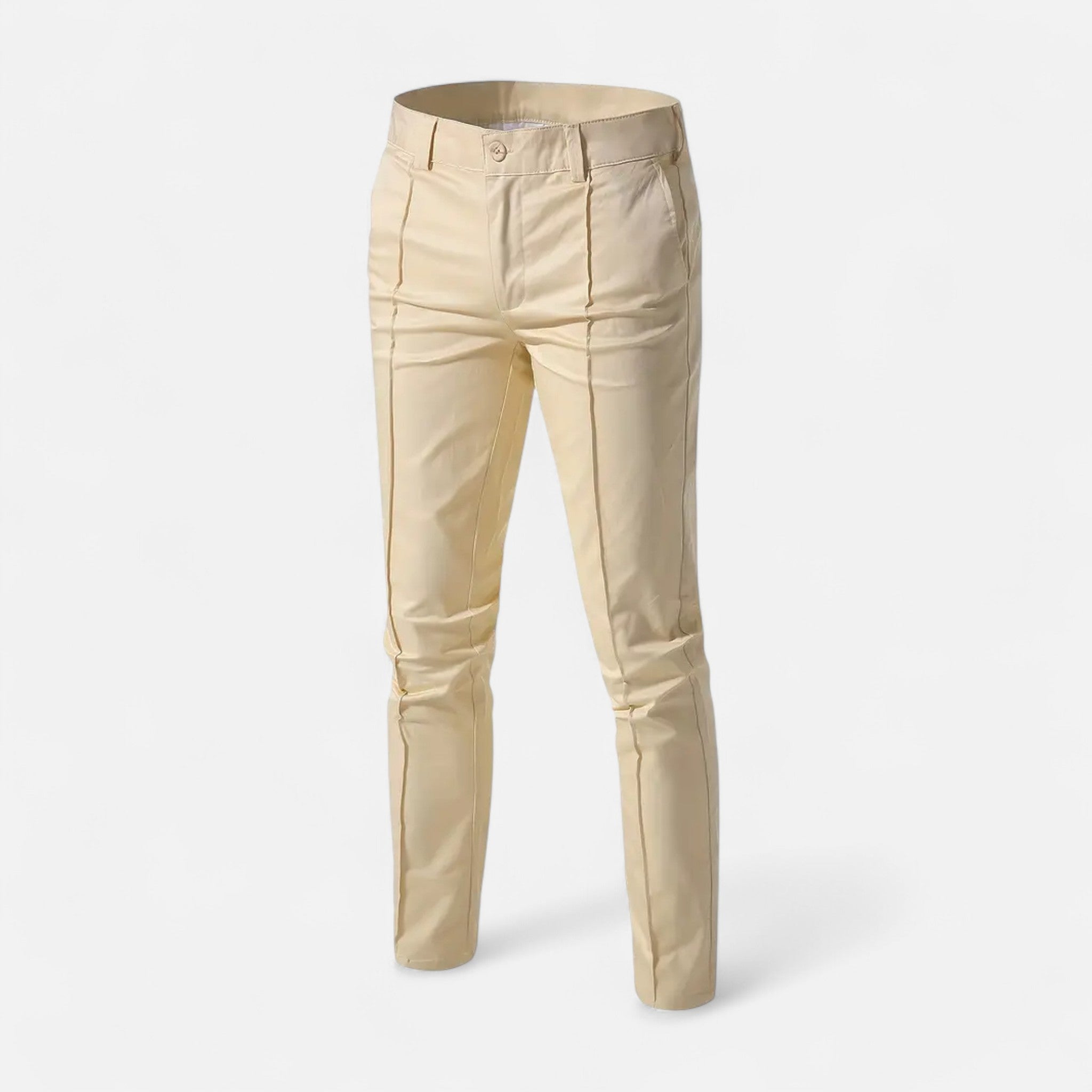 Old Fortune | Męskie Spodnie Casual – Klasyczny Regular Fit