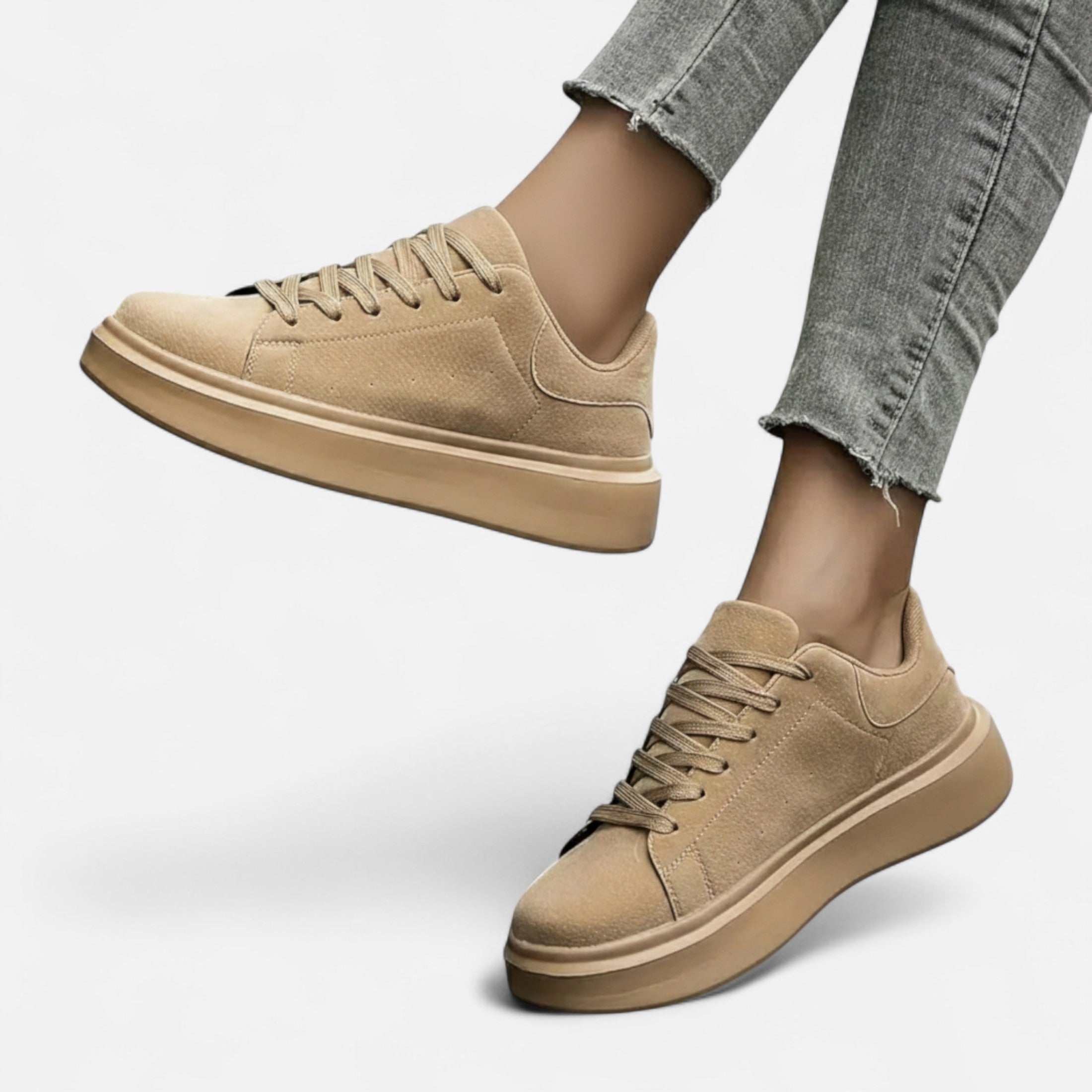 Old Fortune | Damskie Sneakersy Retro – Klasyczne Sznurowane