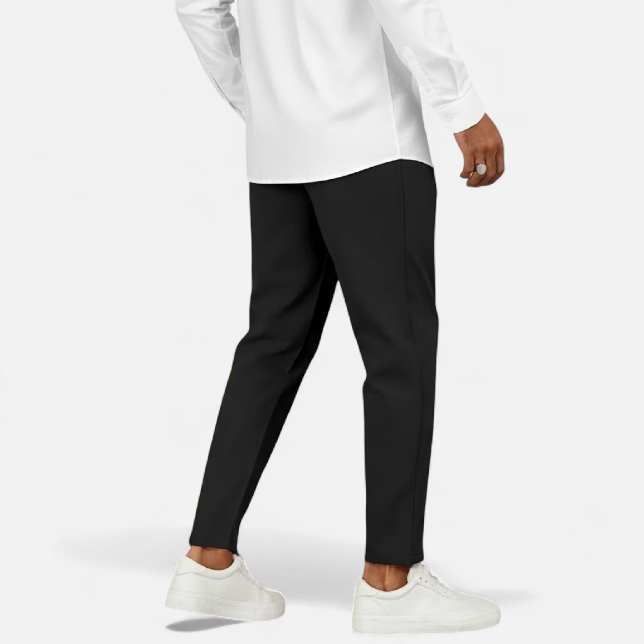 Old Fortune | Męskie Spodnie – Klasyczne Business Casual Regular Fit