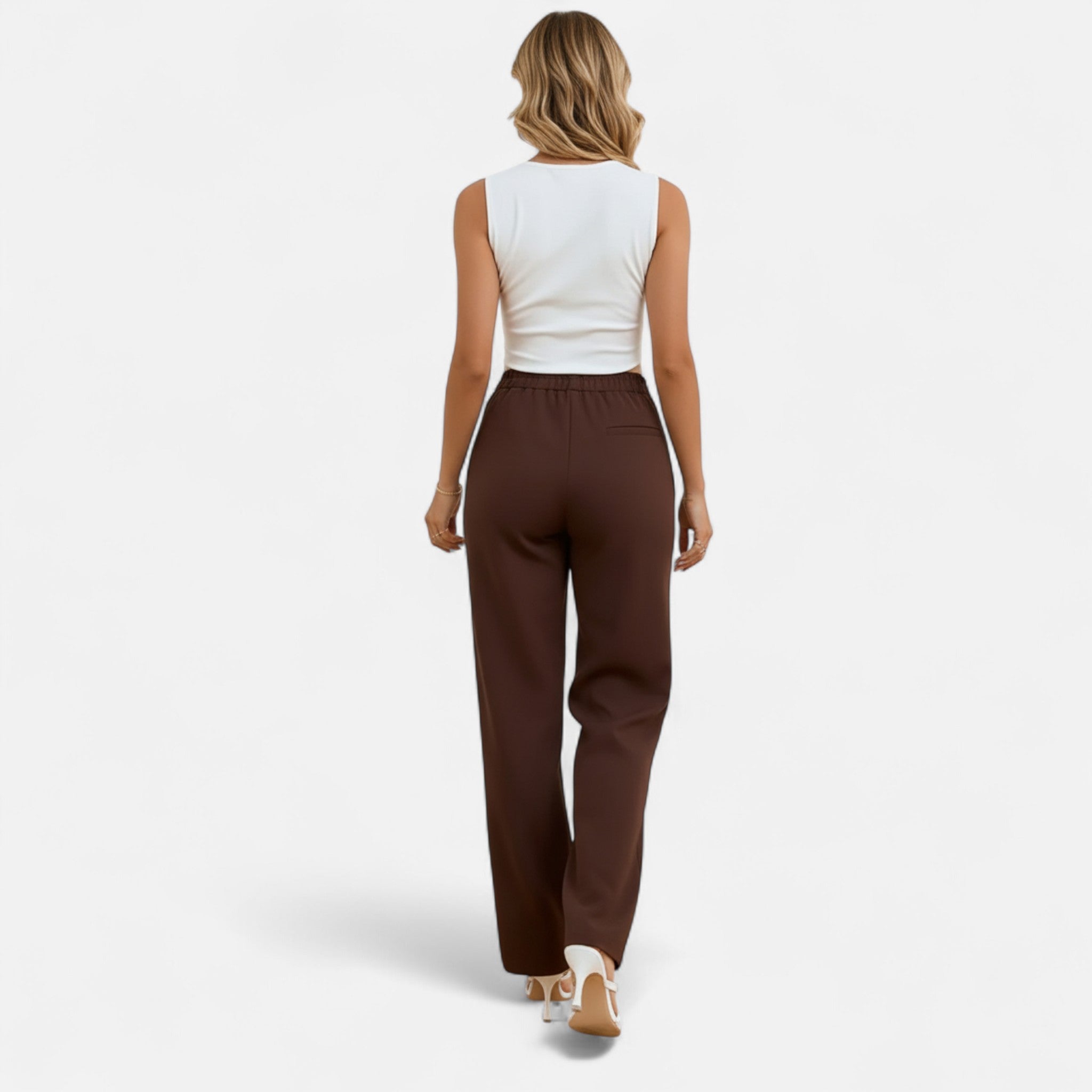 Old Fortune | Damskie Spodnie – Casualowa Elegancja w Beżu