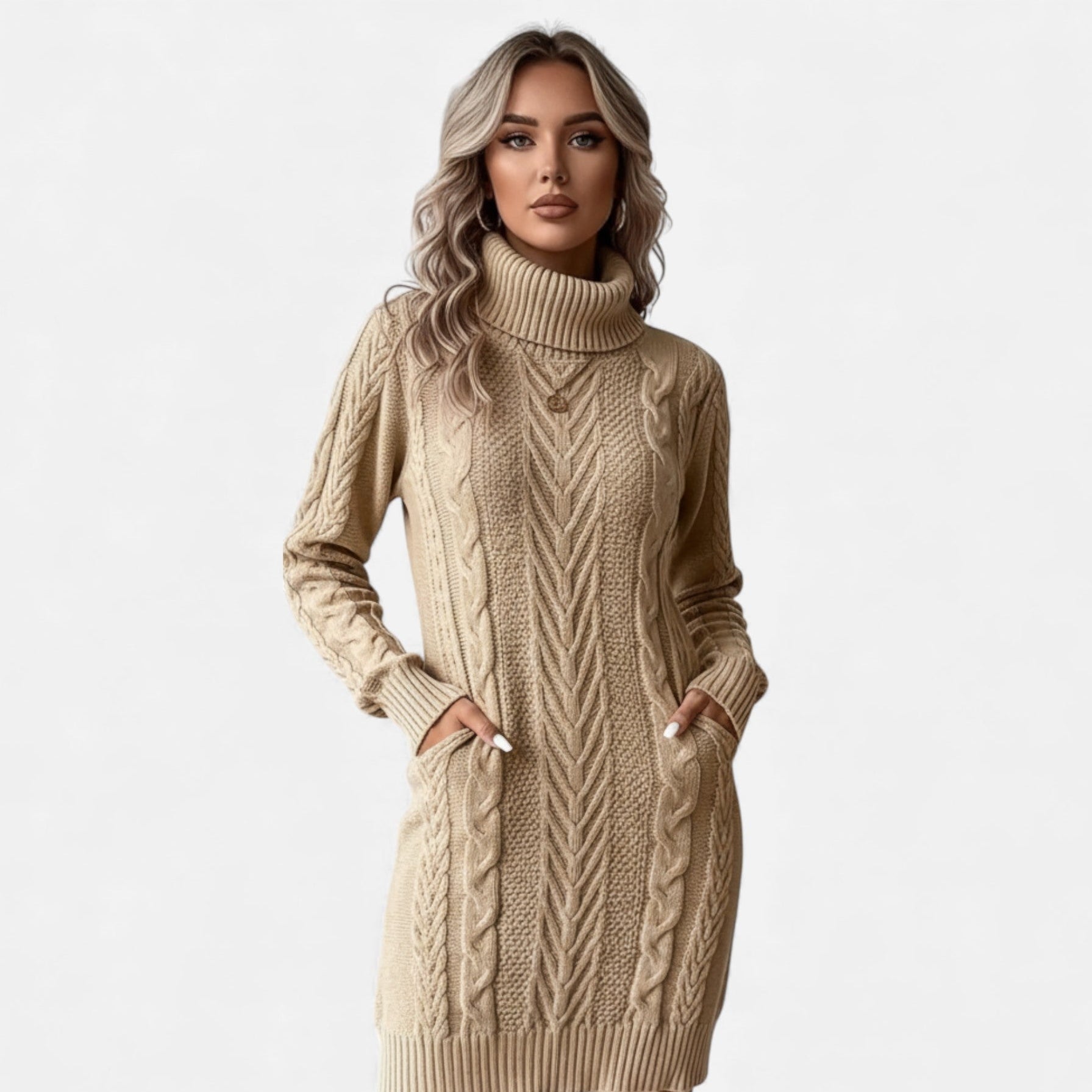 Old Fortune | Elegancki damski sweter z długim rękawem