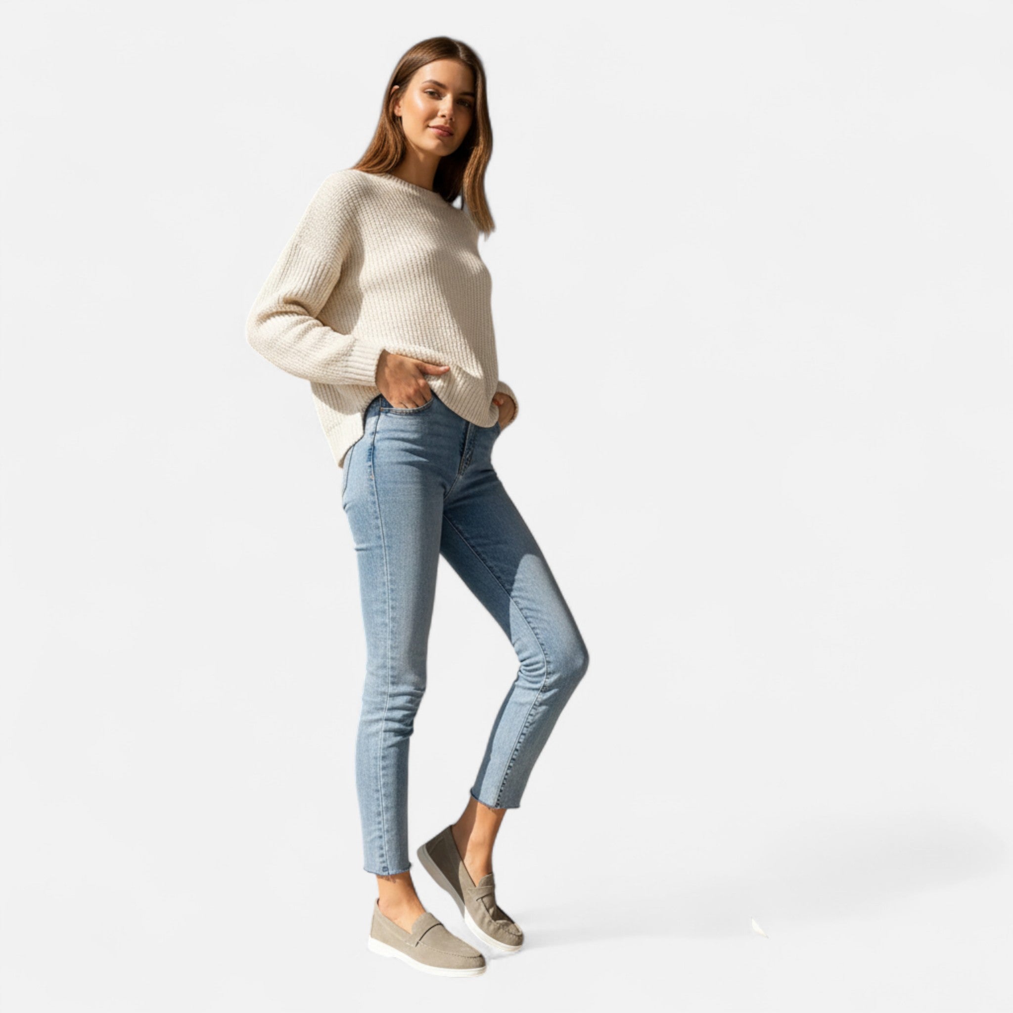 Old Fortune | Damskie loafersy wsuwane – klasyczne i eleganckie