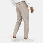 Old Fortune | Męskie Spodnie – Klasyczne Business Casual Regular Fit