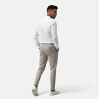 Old Fortune | Męskie Spodnie – Klasyczne Business Casual Regular Fit