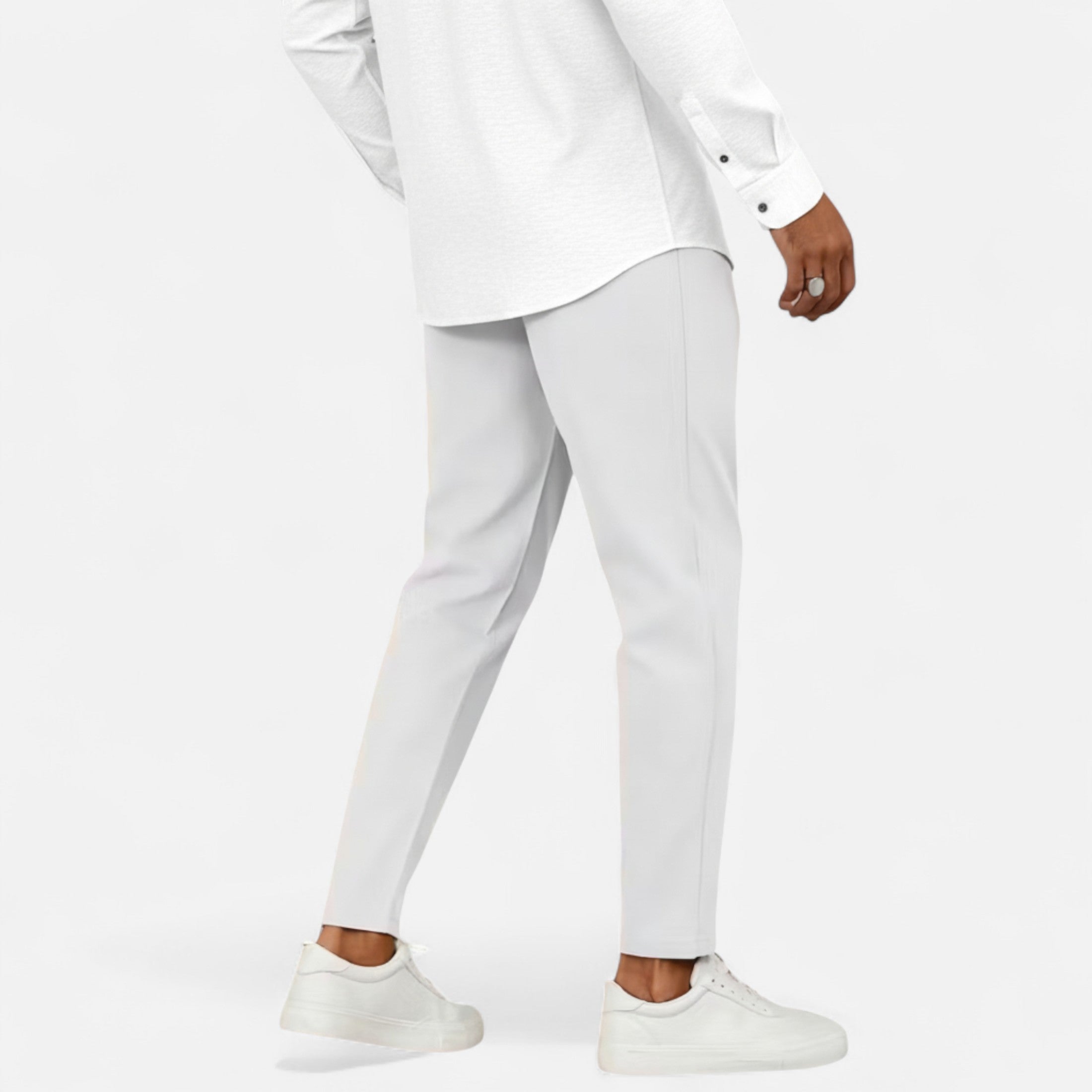 Old Fortune | Męskie Spodnie – Klasyczne Business Casual Regular Fit