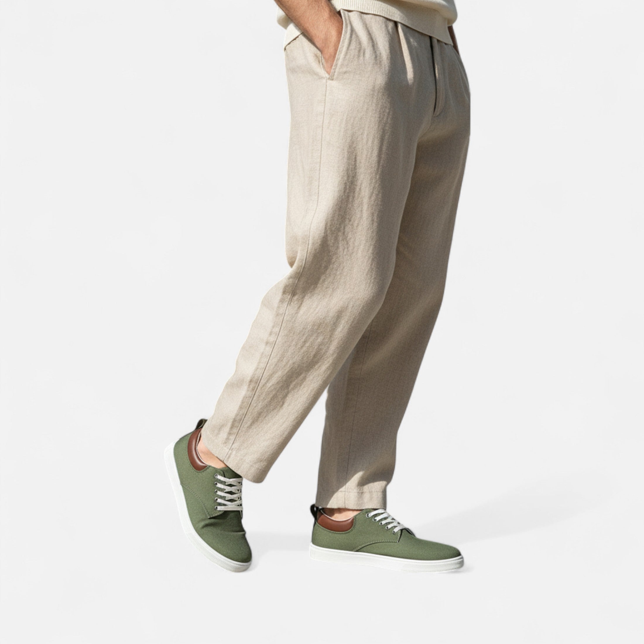 Old Fortune | Męskie Sneakersy – Klasyczne Sznurowane na Każdy Dzień