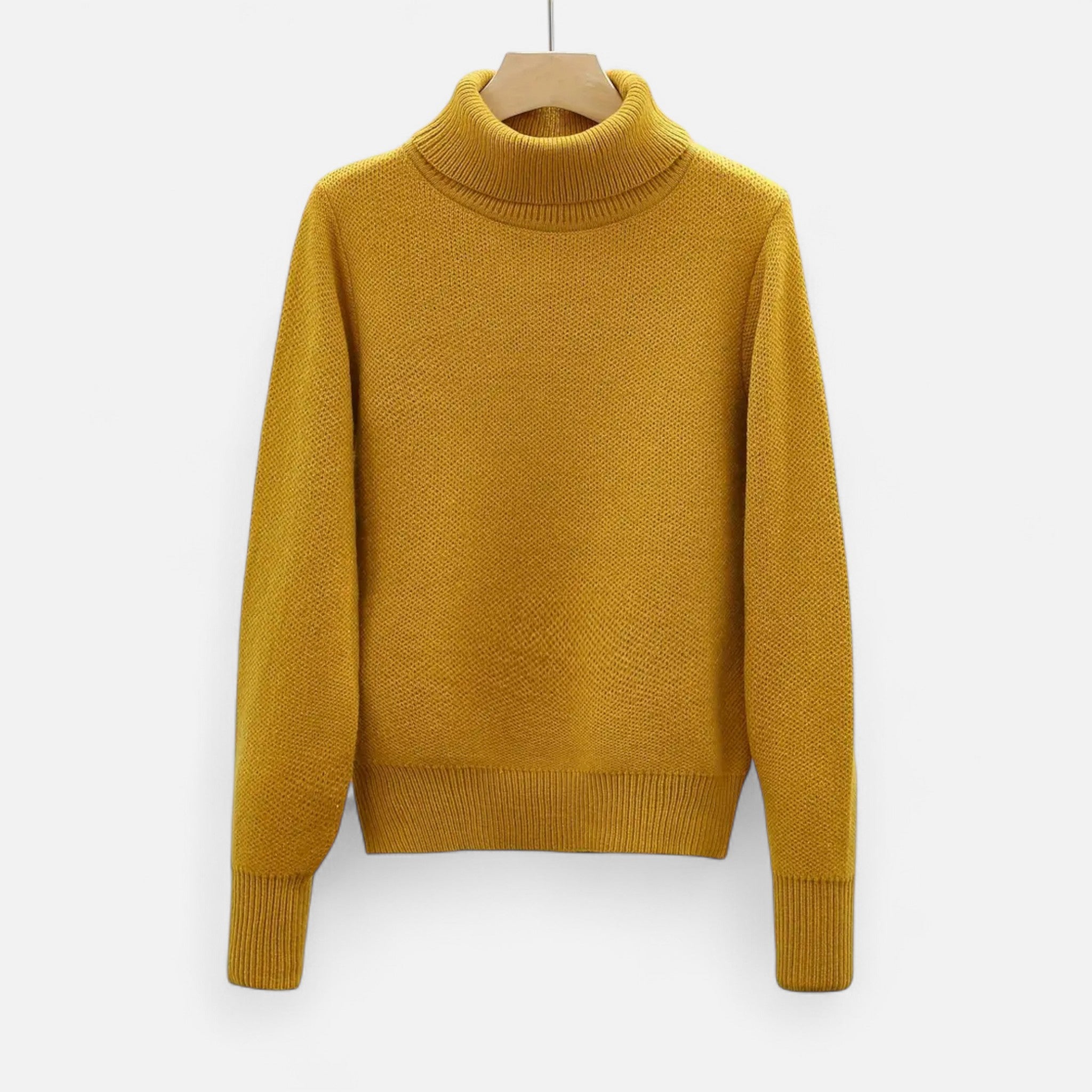 Old Fortune | Damski Sweter Polarowy – Klasyczny z Kołnierzem