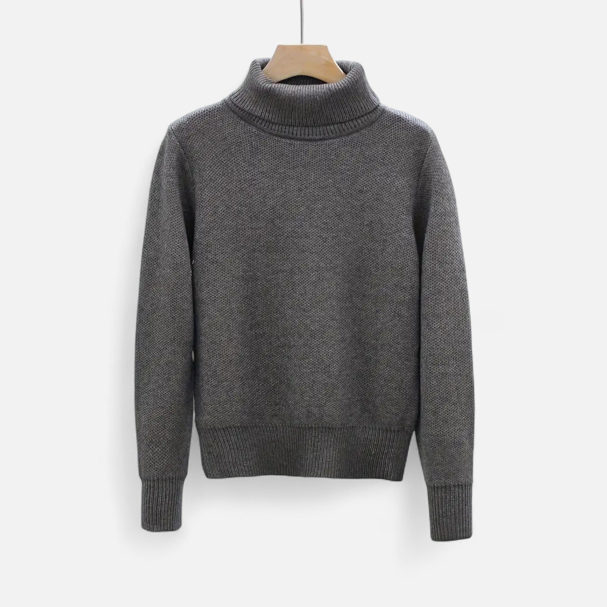 Old Fortune | Damski Sweter Polarowy – Klasyczny z Kołnierzem