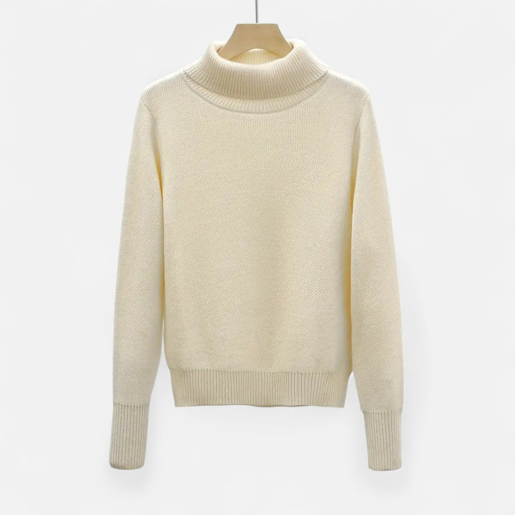 Old Fortune | Damski Sweter Polarowy – Klasyczny z Kołnierzem