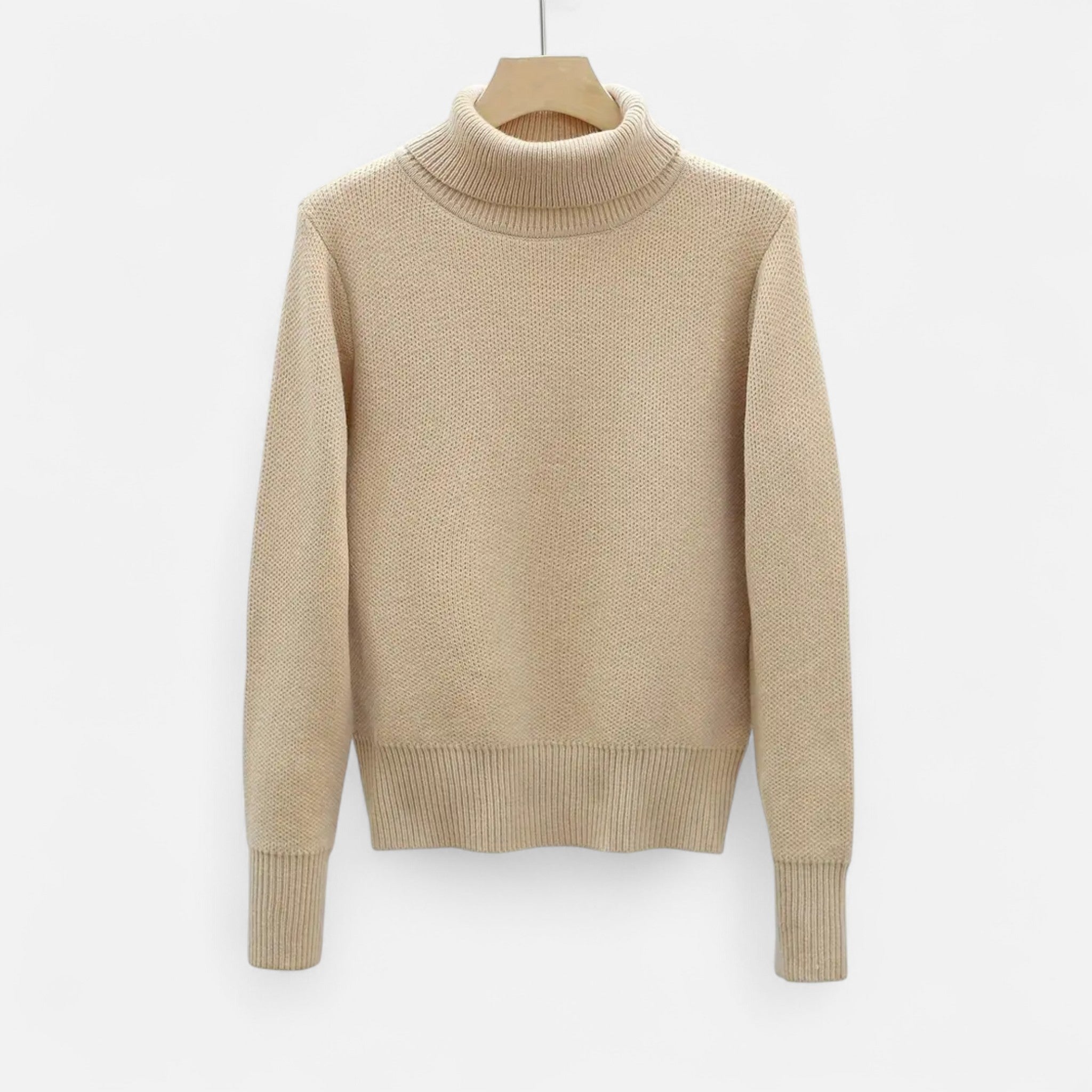 Old Fortune | Damski Sweter Polarowy – Klasyczny z Kołnierzem