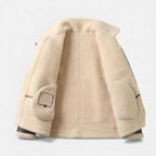 Old Fortune | Męska Kurtka Casual z Fleece