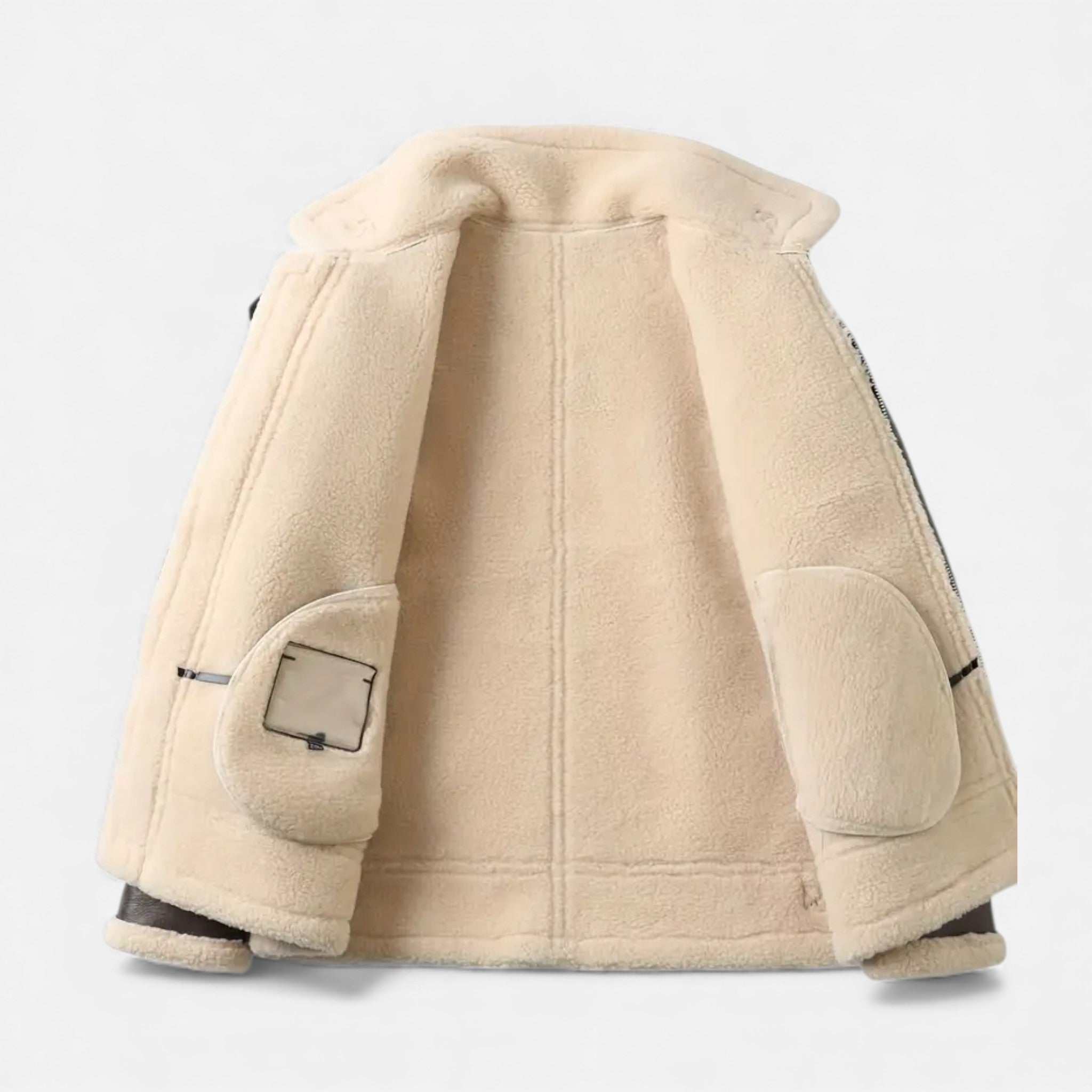 Old Fortune | Męska Kurtka Casual z Fleece