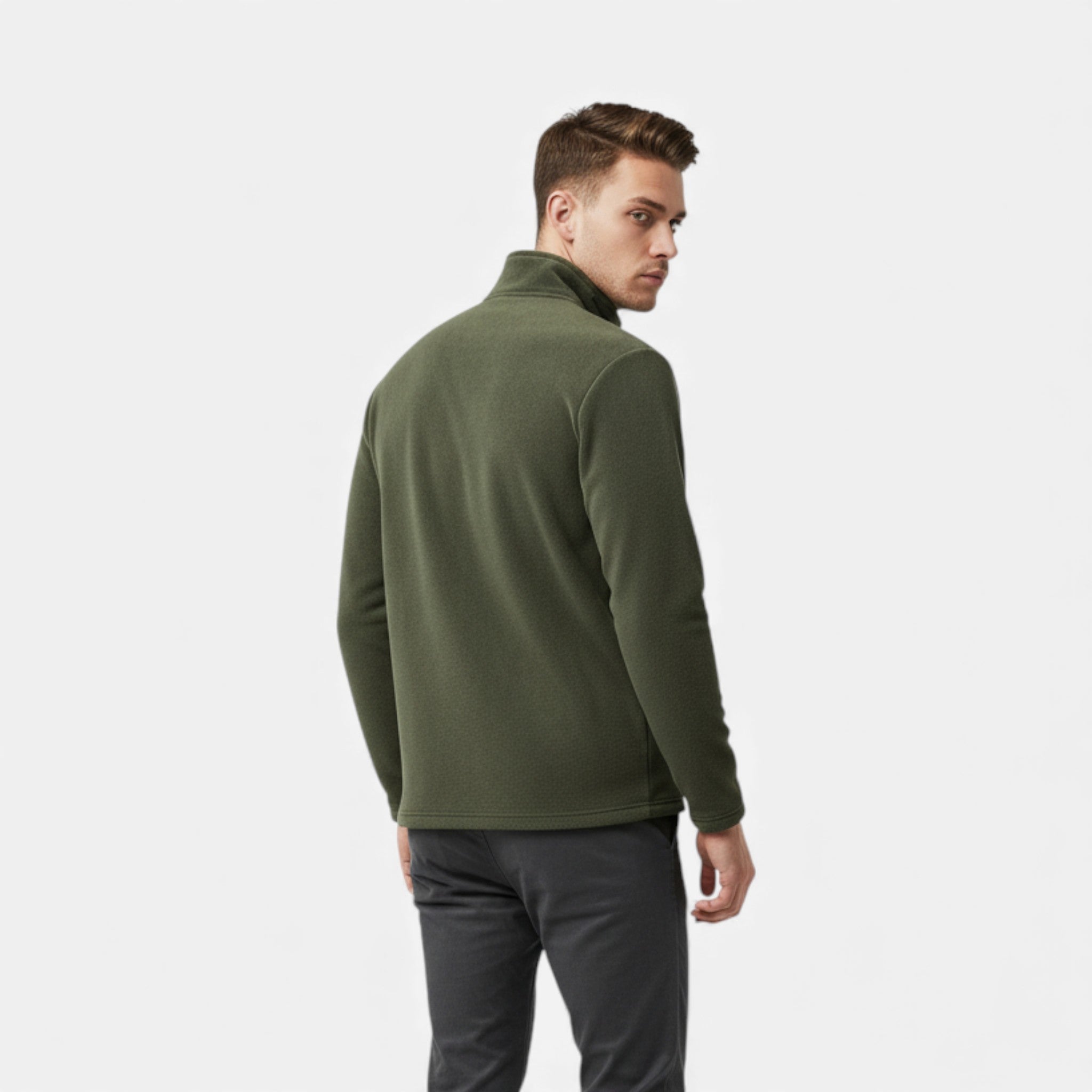 Old Fortune | Męski Sweter Fleece Half-Zip
